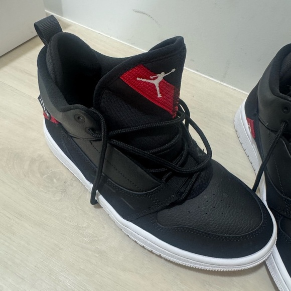 Nike Other - Nike Black and Red Sneakers with Jumpman Logo